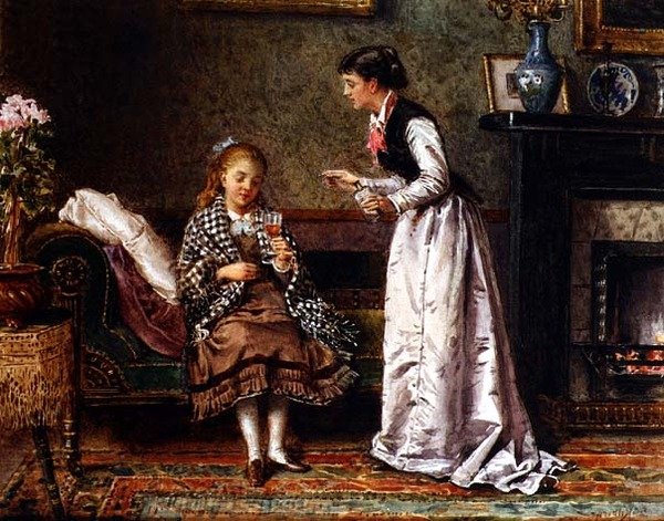 Een Tonic door George Goodwin Kilburne