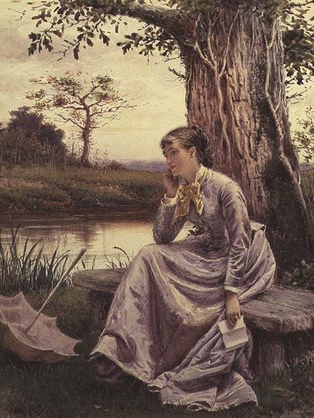 De brief door George Goodwin Kilburne