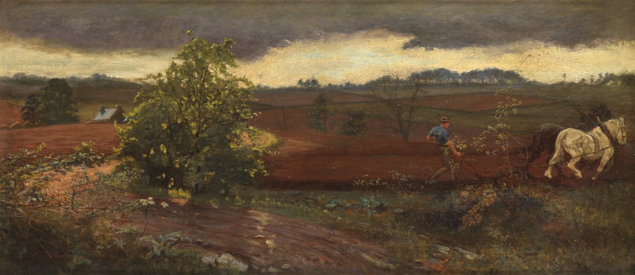 De Ploeg, 1870-72 door George Hemming Mason