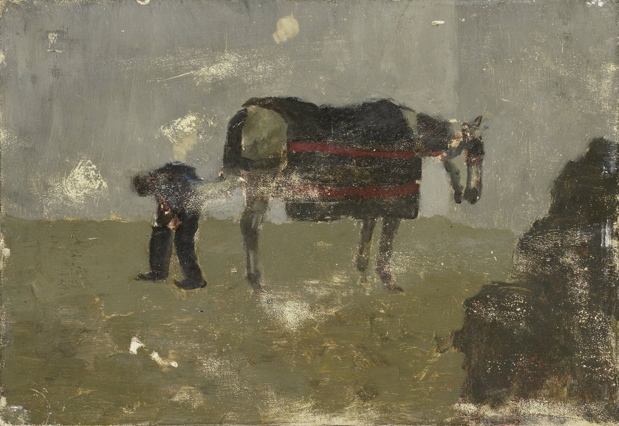 Smid met grijs door George Hendrik Breitner