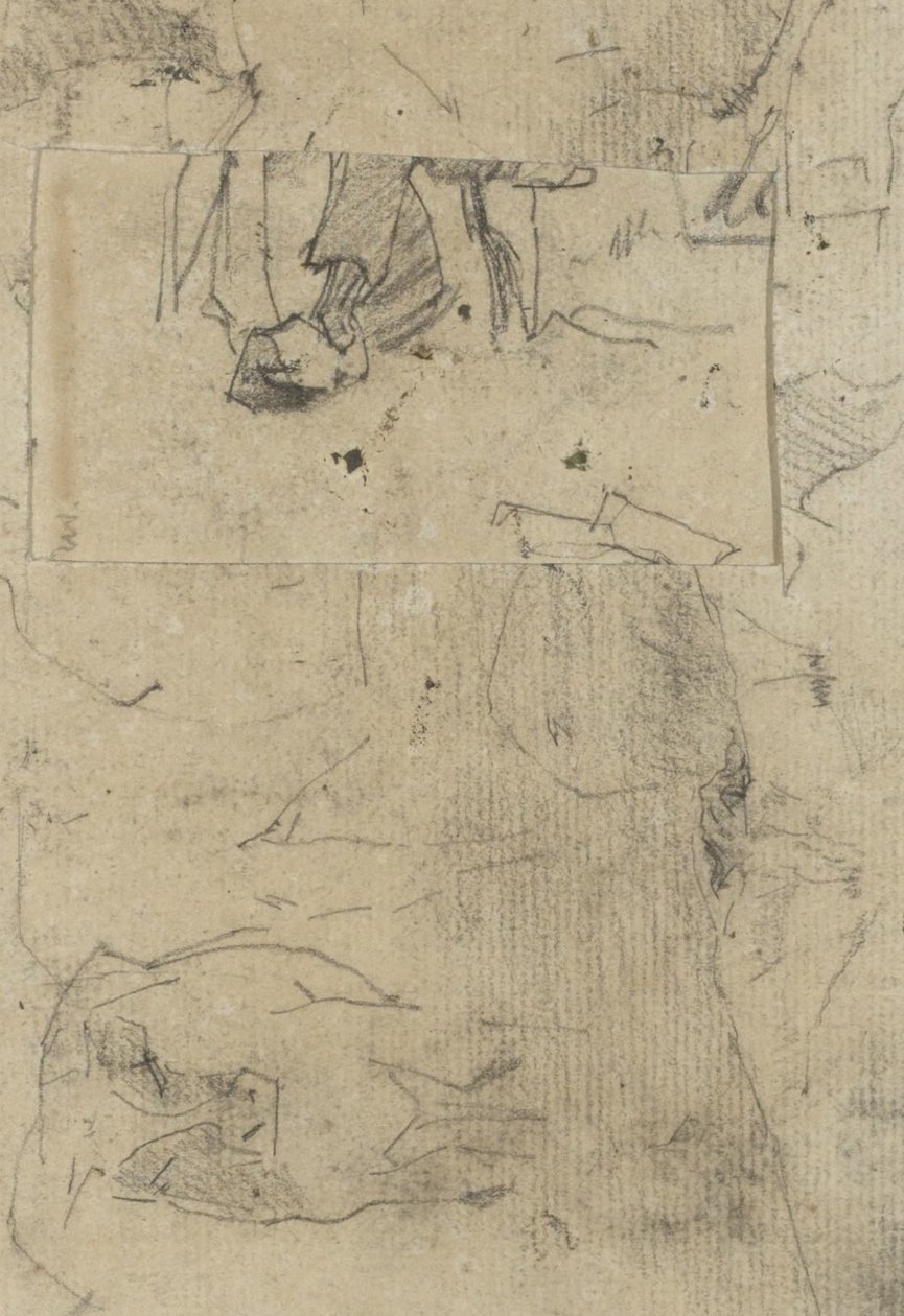 Landschap met koeien door George Hendrik Breitner