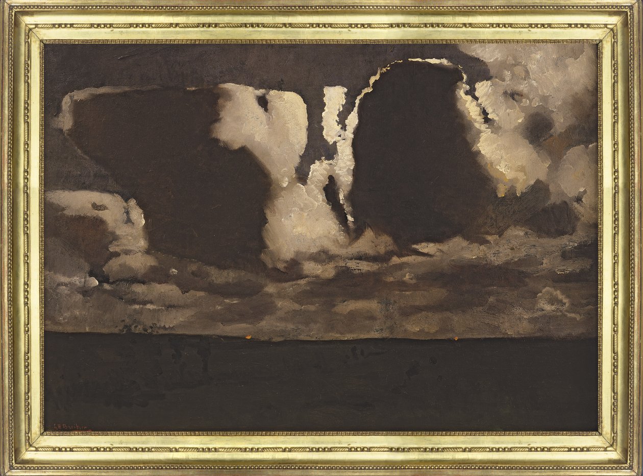 Maanlicht, 1887 door George Hendrik Breitner