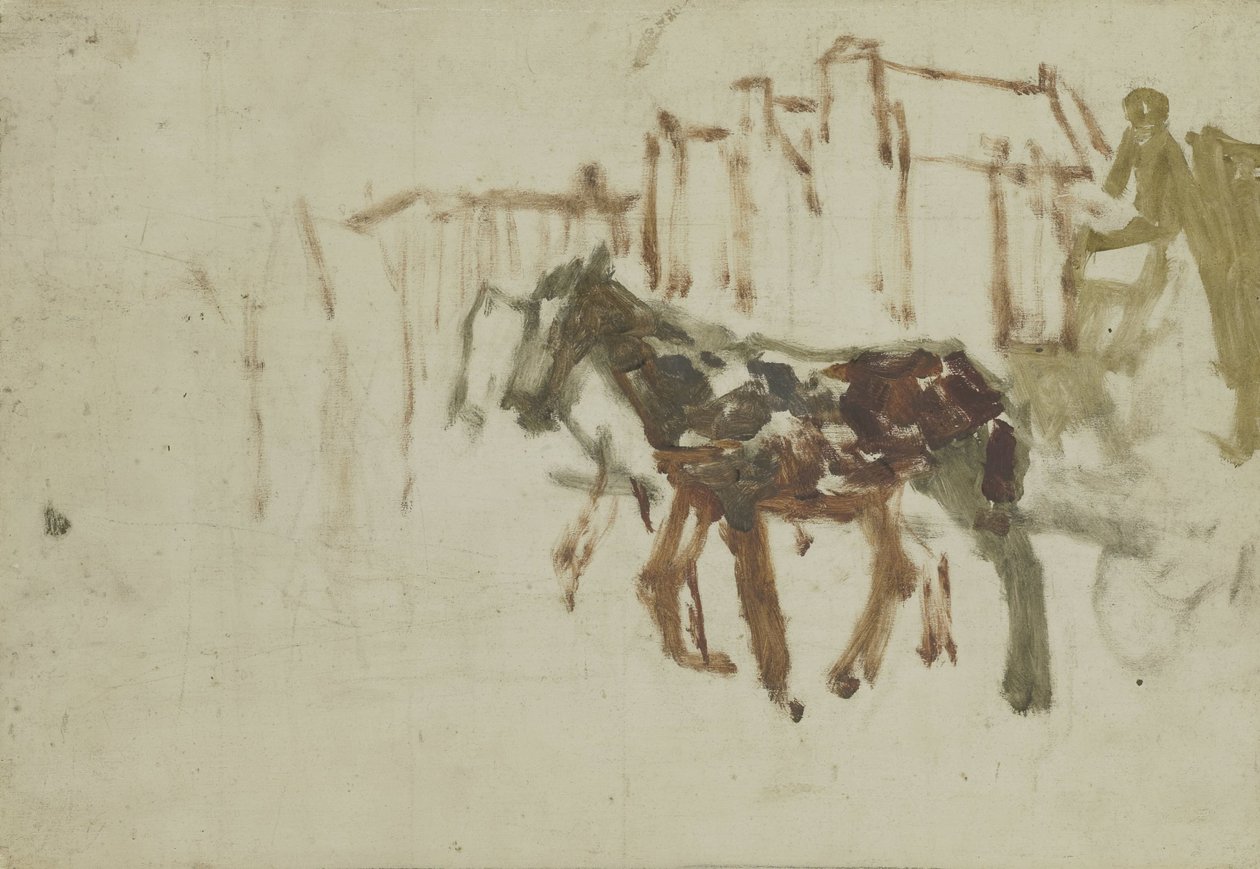 Het Rokin, Amsterdam door George Hendrik Breitner
