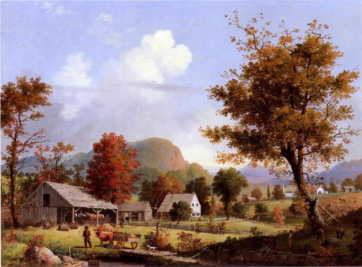 Ciderpersen, 1855 door George Henry Durrie