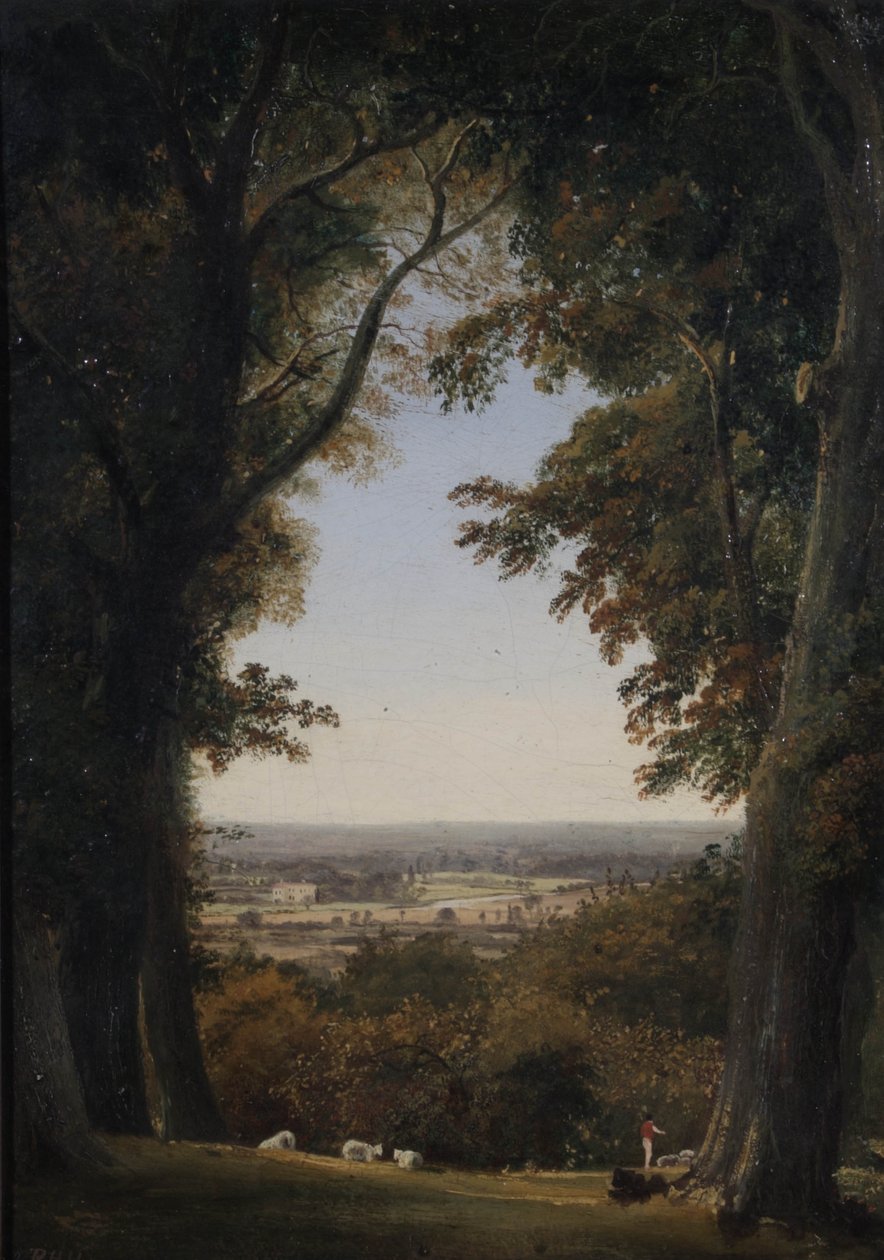 Ver uitzicht op Twickenham, Middlesex door George Hilditch