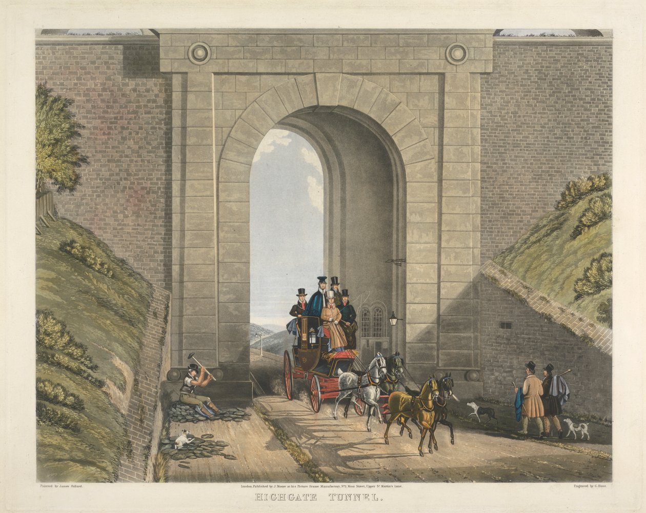 [Koetsen]: Highgate Tunnel door George Hunt