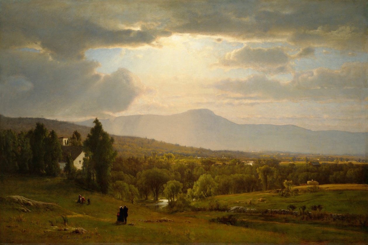 Catskill Mountains, 1870 door George Inness
