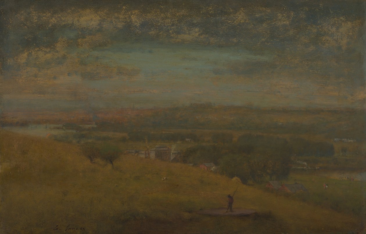 Delaware-vallei door George Inness