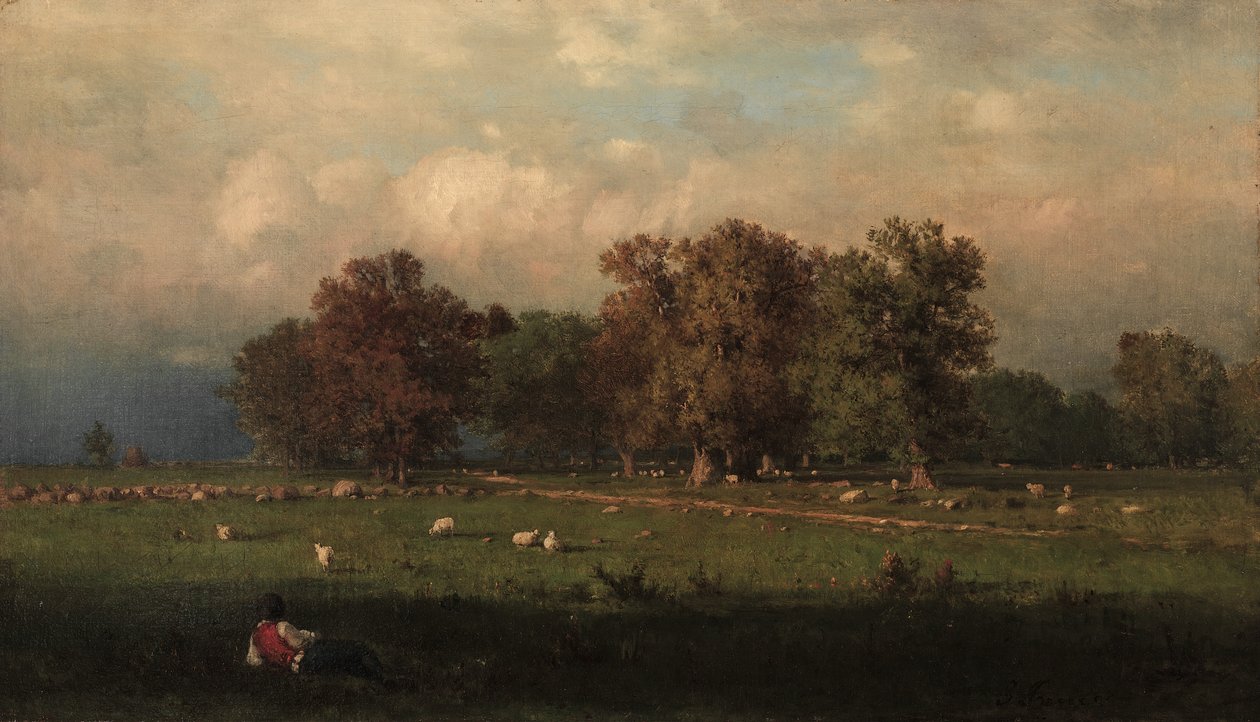 Durham, Connecticut door George Inness