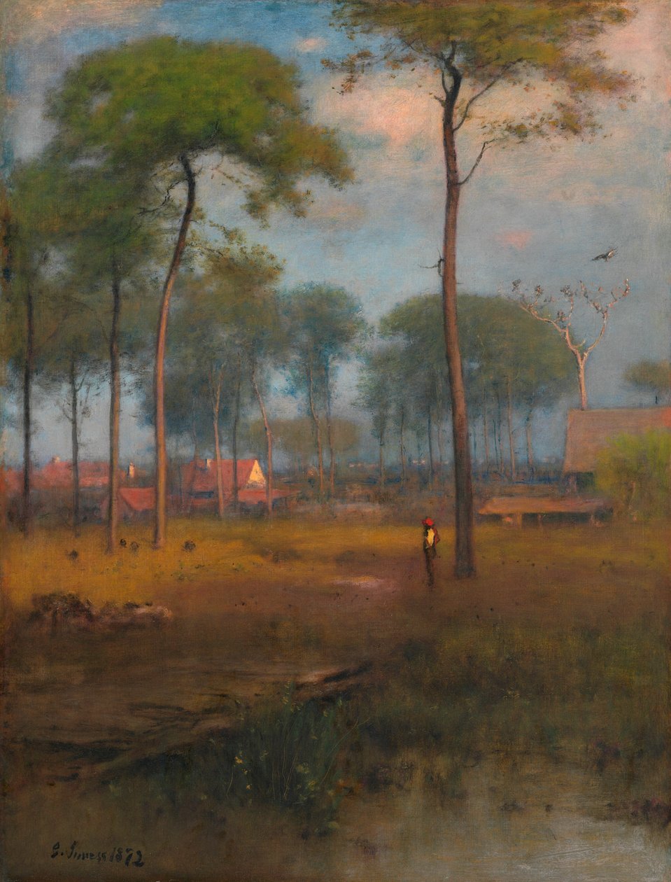 Vroege ochtend, Tarpon Springs, 1892 door George Inness