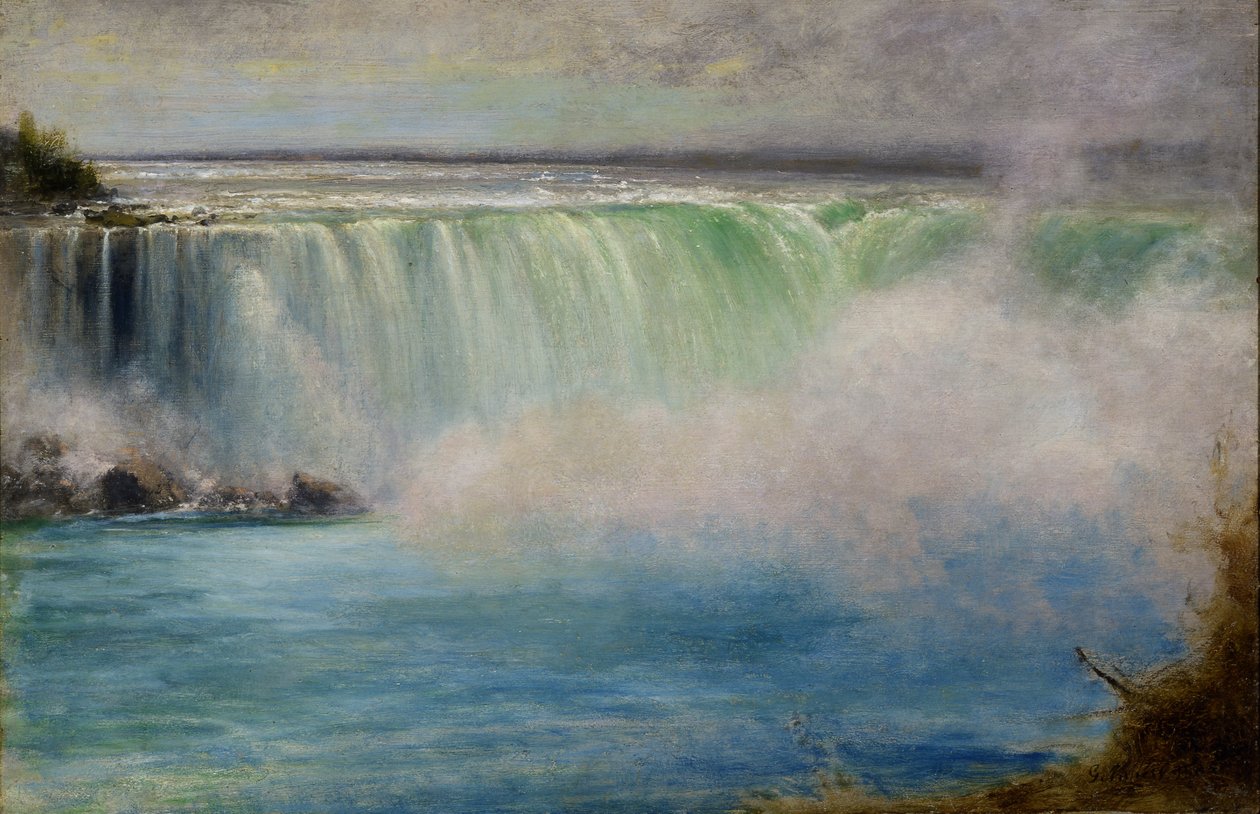 Niagara Falls, 1885 door George Inness