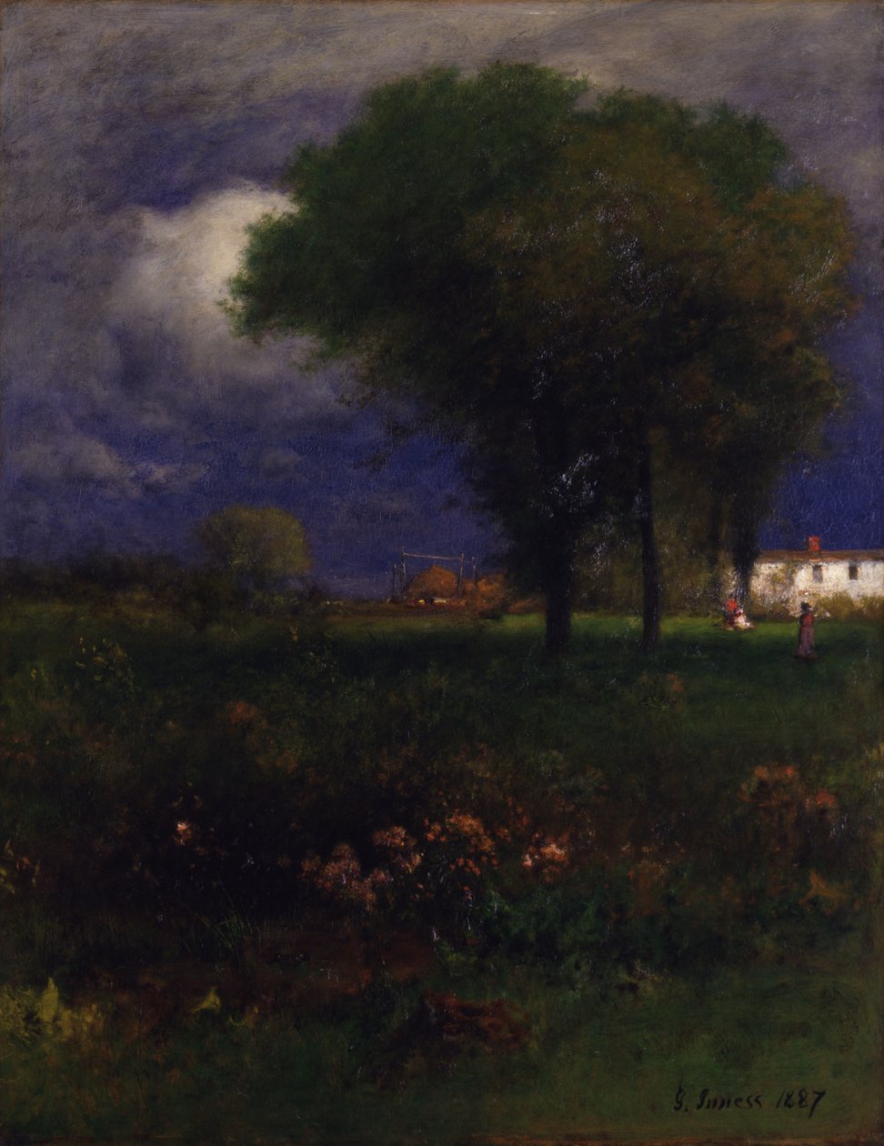 Septembermiddag, 1887 door George Inness