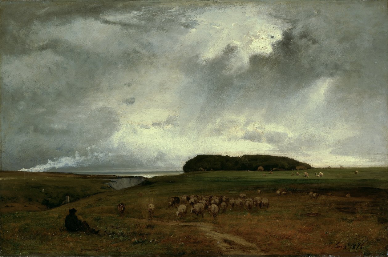 De Storm door George Inness