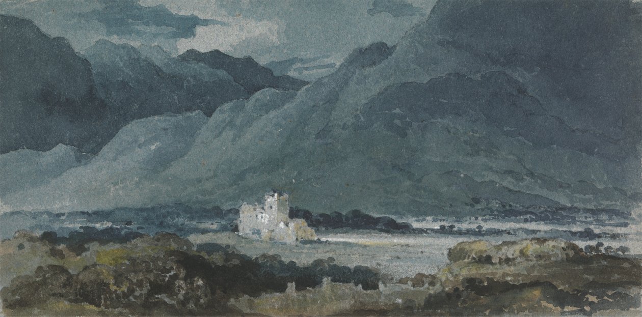 Ross Castle, Killarney, 4 september 1812 door George Jones
