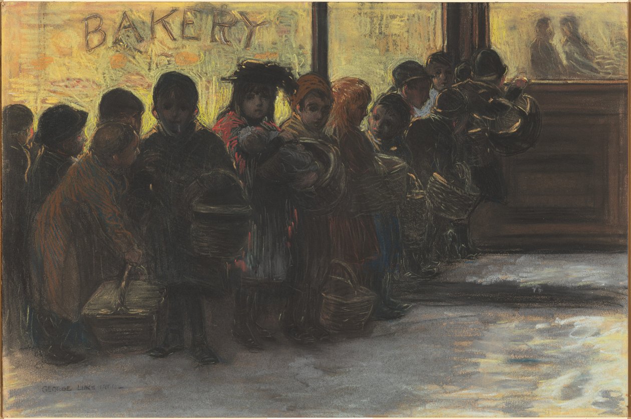 Broodlijn door George Luks