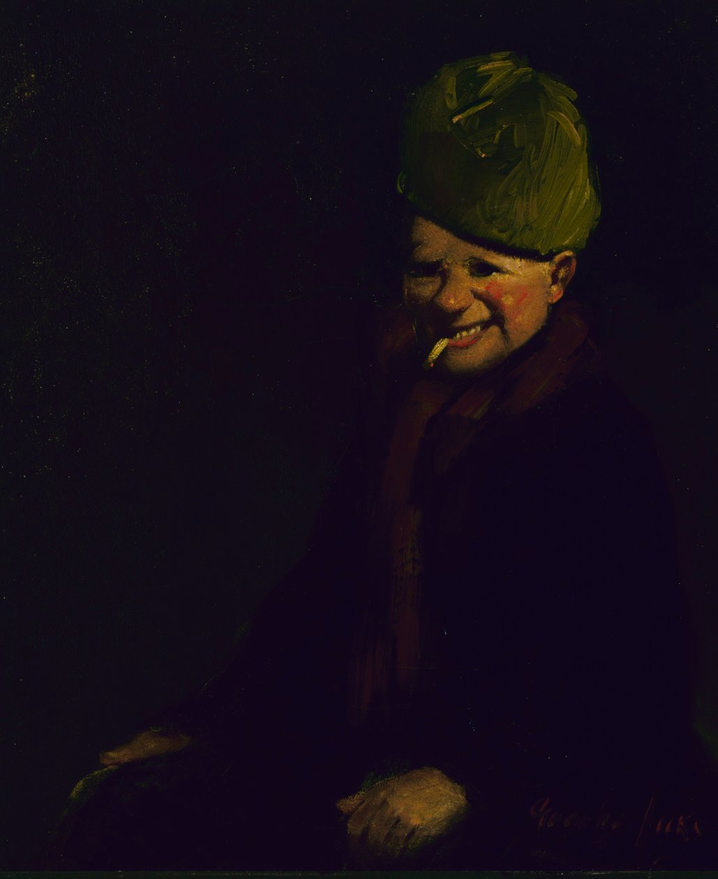 Nieuwjaarsschutter door George Luks