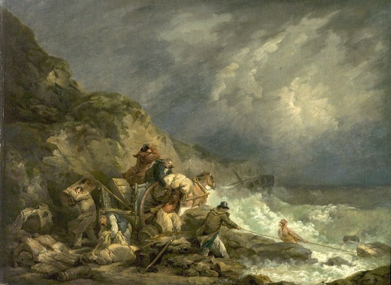 De Wrakplunderaars, c.1790 door George Morland
