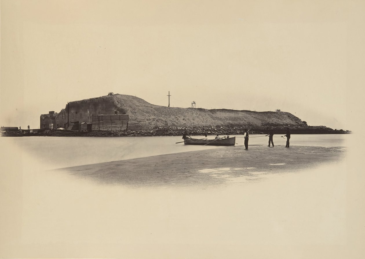Fort Sumpter, 1860s door George N. Barnard