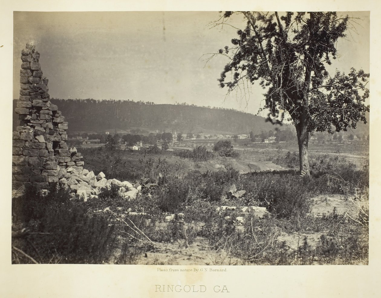 Ringold, GA, 1866 door George N. Barnard