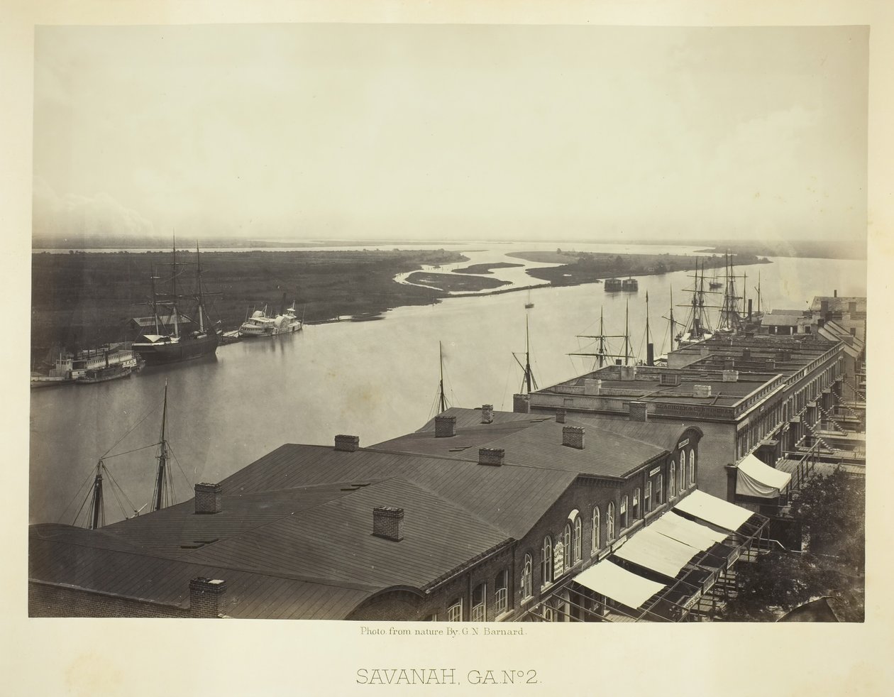 Savannah, GA, Nr. 2, 1866 door George N. Barnard