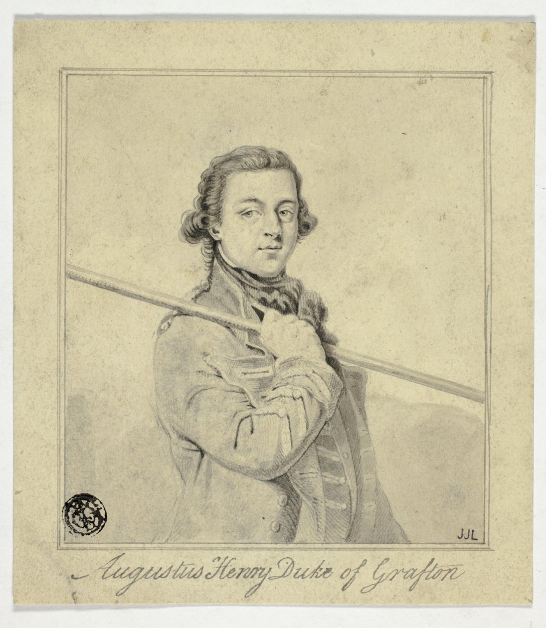 Augustus Henry, Hertog van Grafton door George Perfect Harding