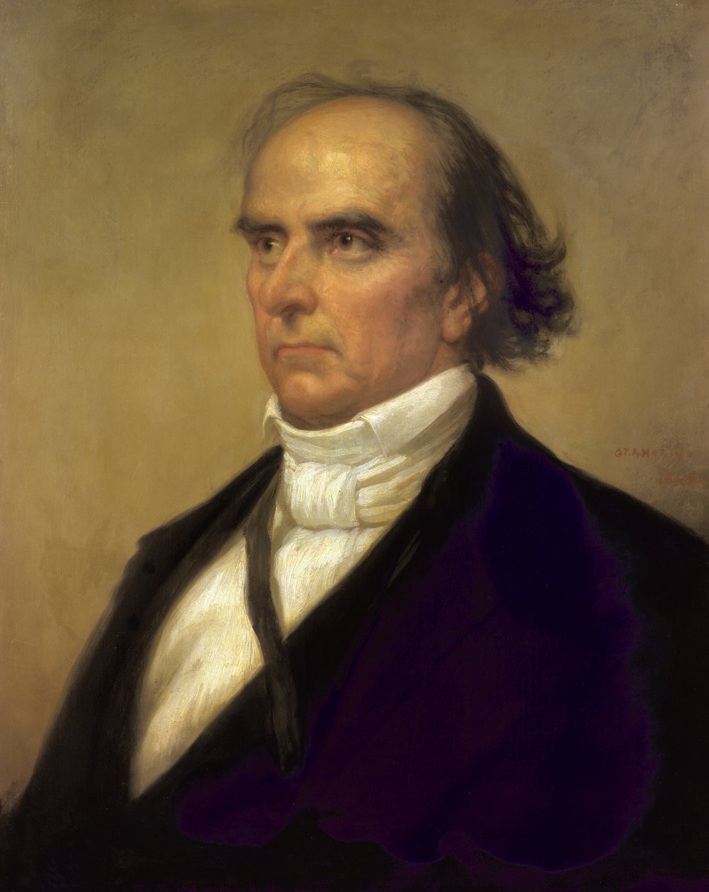 Daniel Webster door George Peter Alexander Healy
