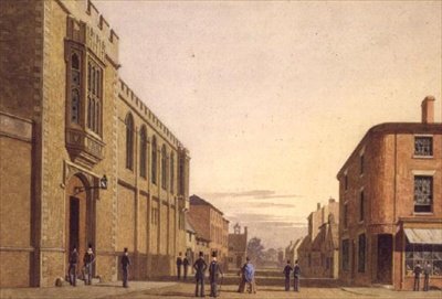 Rugby School door George Pyne