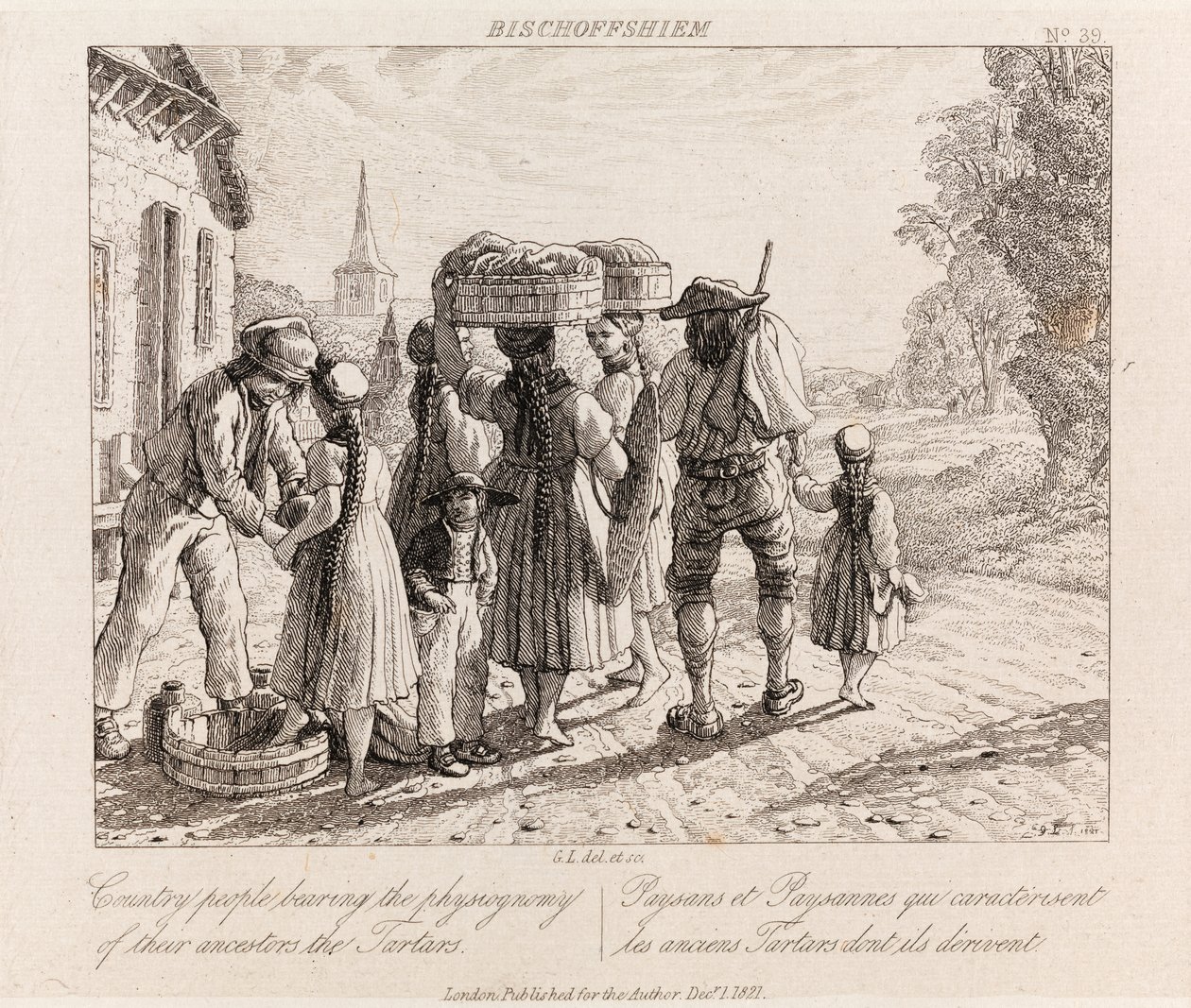 Bischoffshiem, c.1821 door George Robert Lewis