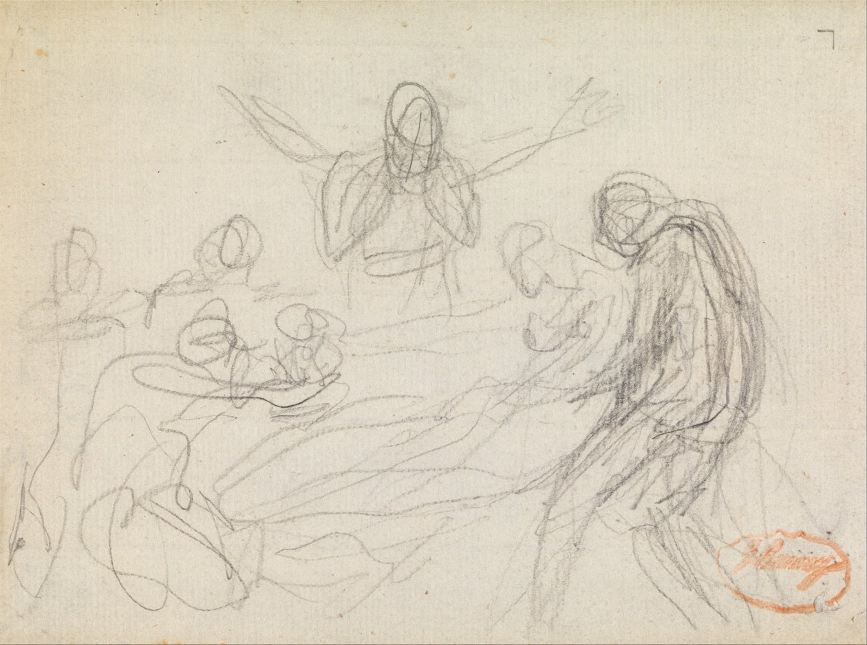 Figuur Samenstelling Studie 11 door George Romney