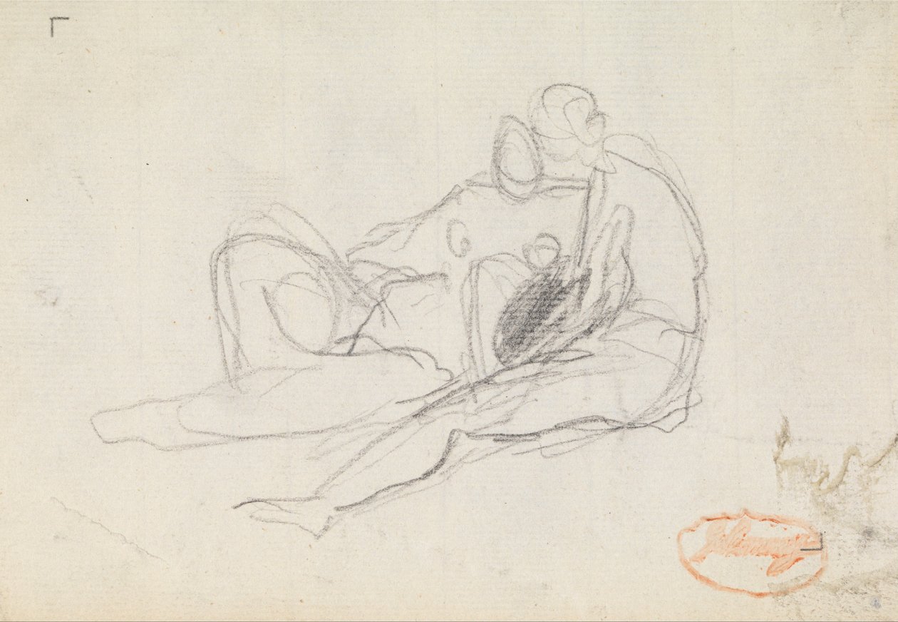 Figuur Samenstelling Studie 17 door George Romney