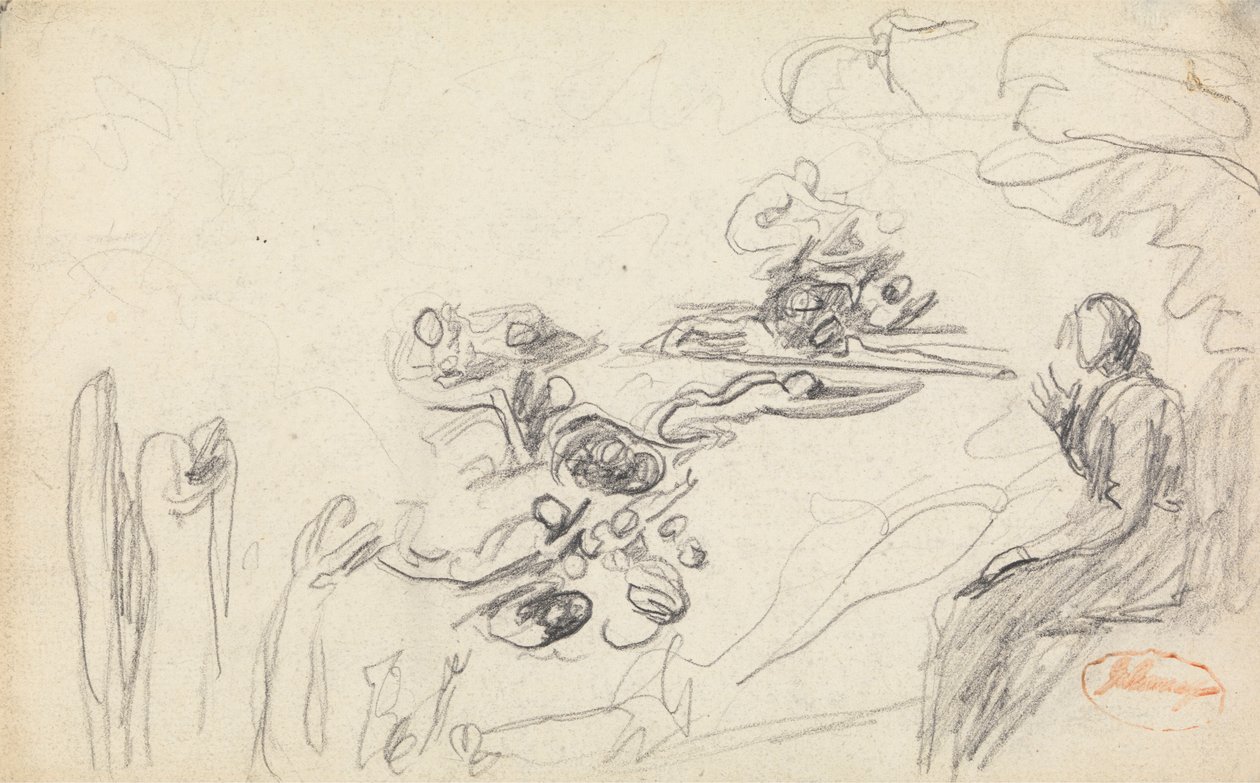 Figurencompositie Studie 31 door George Romney