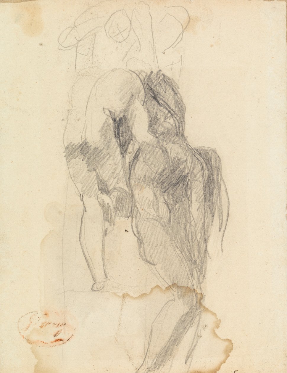 Figurencompositie Studie 48 door George Romney