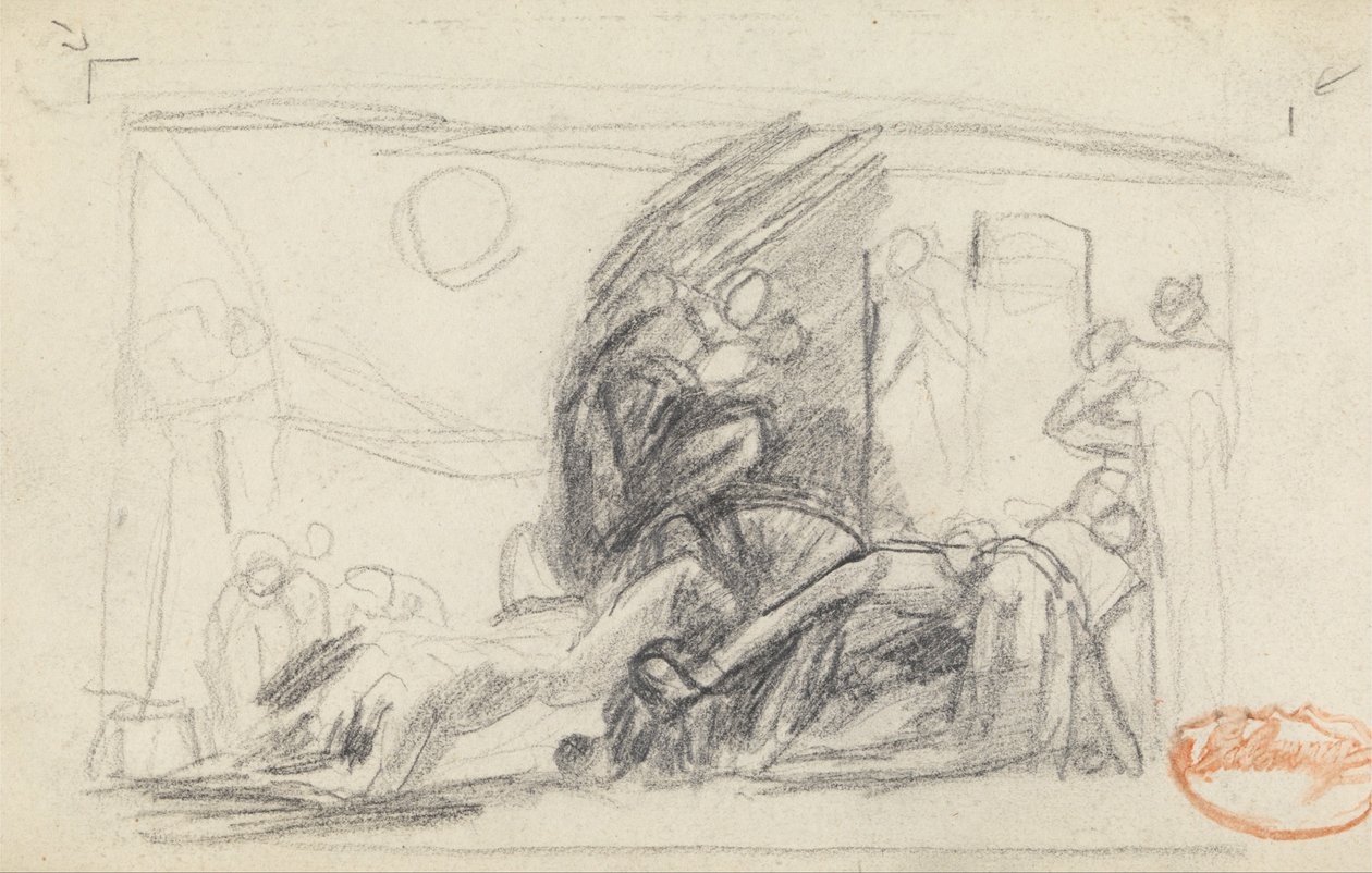 Figuur Samenstelling Studie 4 door George Romney