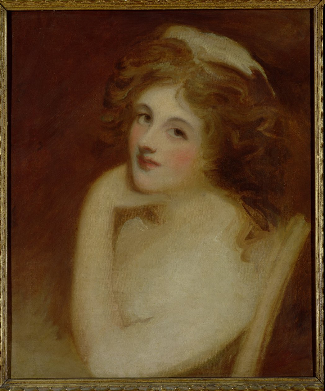 Lady Hamilton door George Romney