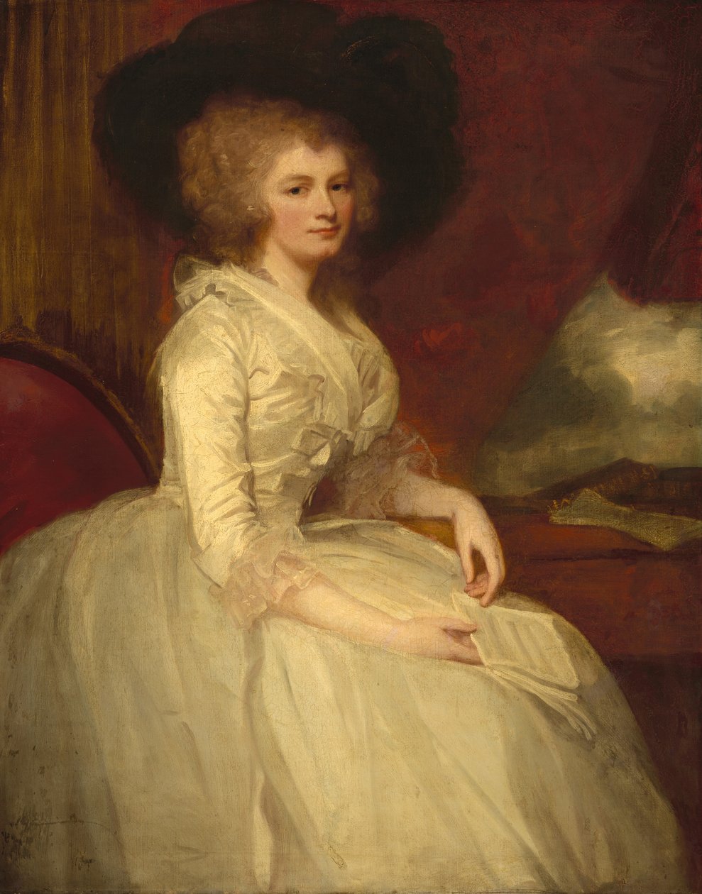 Mevrouw Alexander Blair, 1787-1789 door George Romney