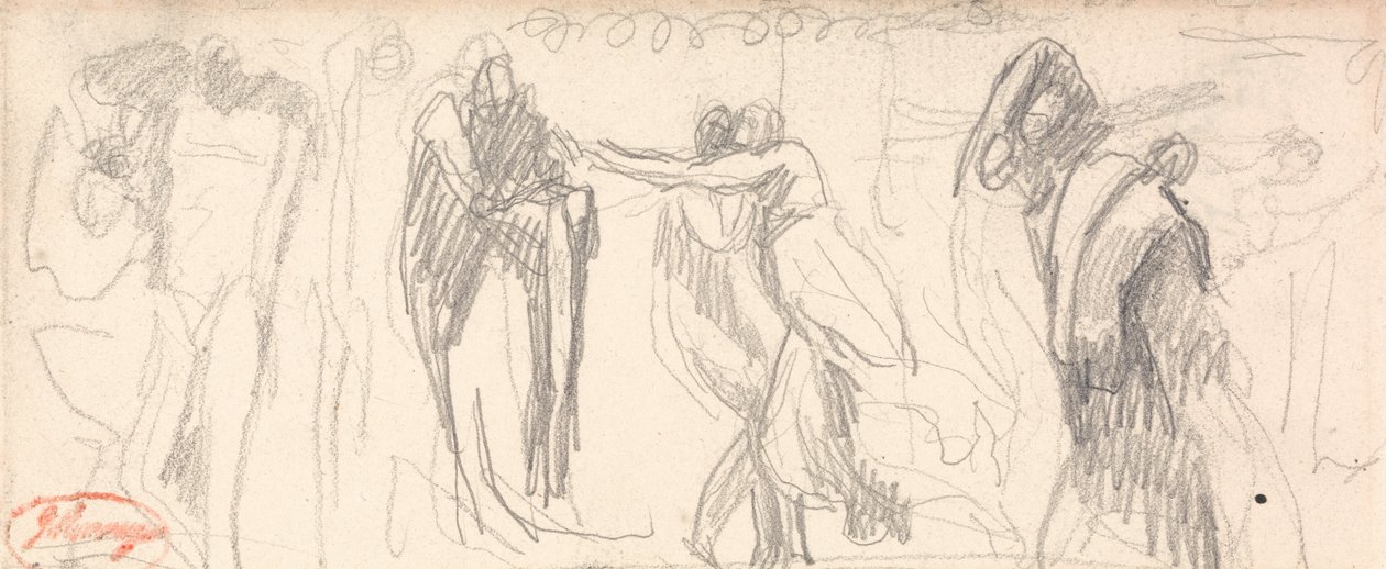 Verkrachtingsscène: Hel door George Romney