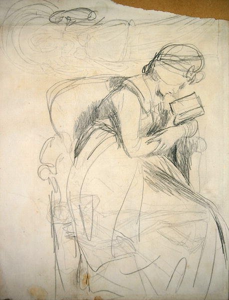 Serena Leest door George Romney