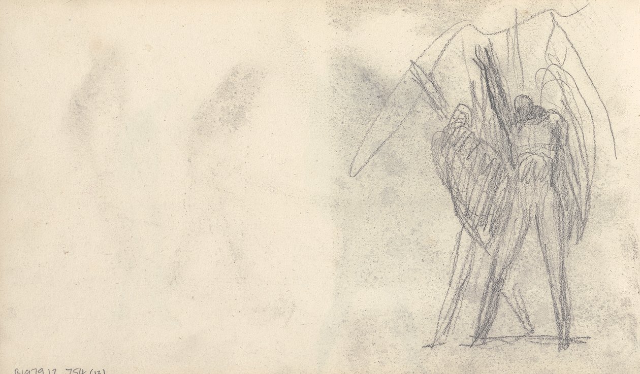 Schetsboektekening door George Romney