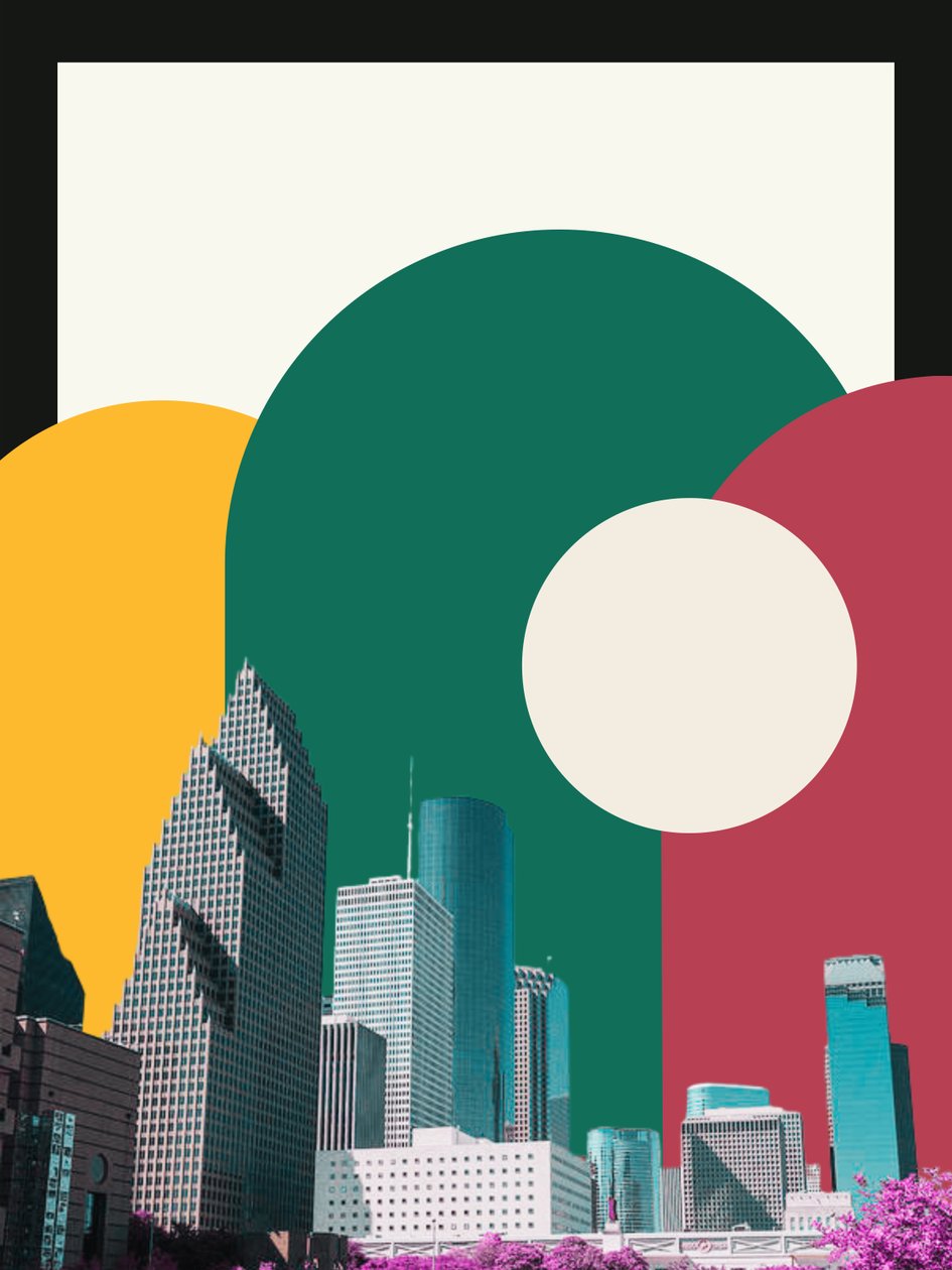 Downtown Houston, 2023 door George Rosaly
