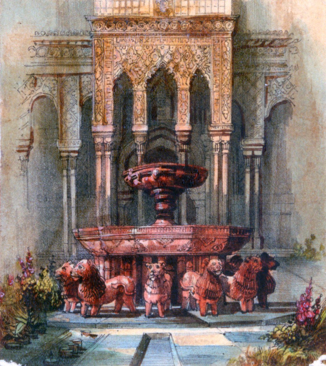 Maureske fontein door George Sand