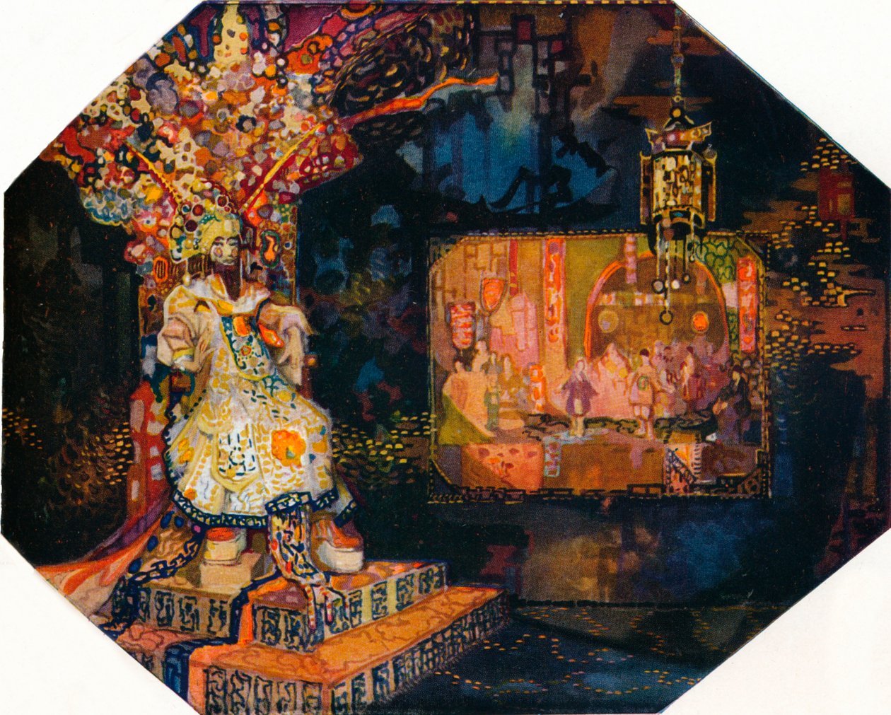 Wu-Sin-Yin de Grote, ca. 1914 door George Sheringham