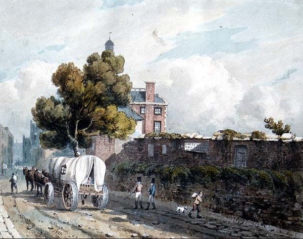 Londense Muur door George Sidney Shepherd
