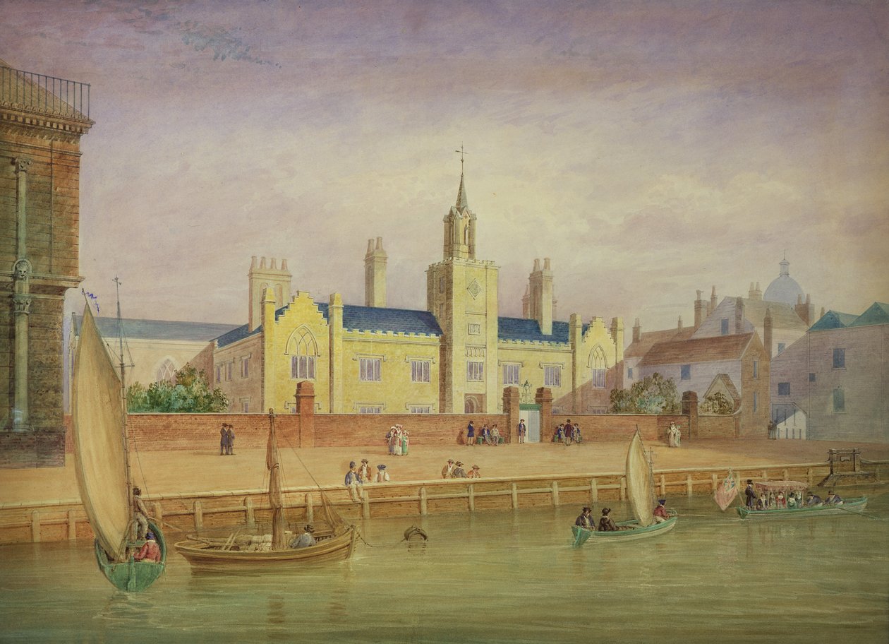 Trinity Almshouses, Greenwich door George Smith