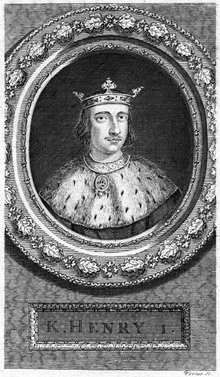 Hendrik I, Koning van Engeland door George Vertue