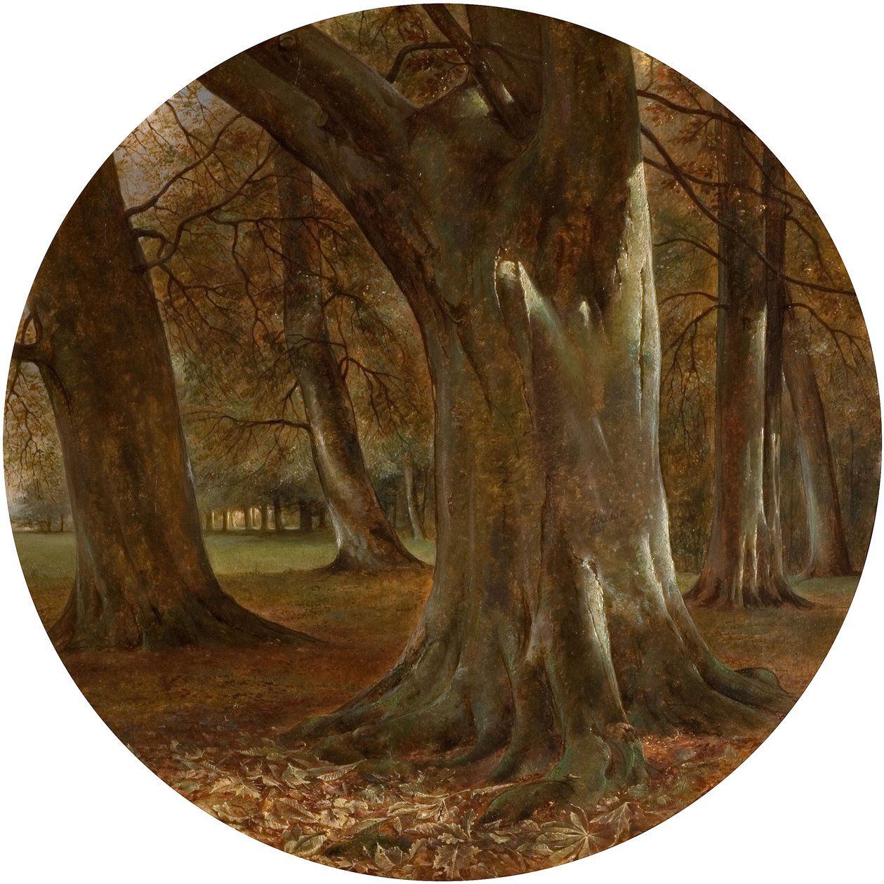 De herfst door George Wallis