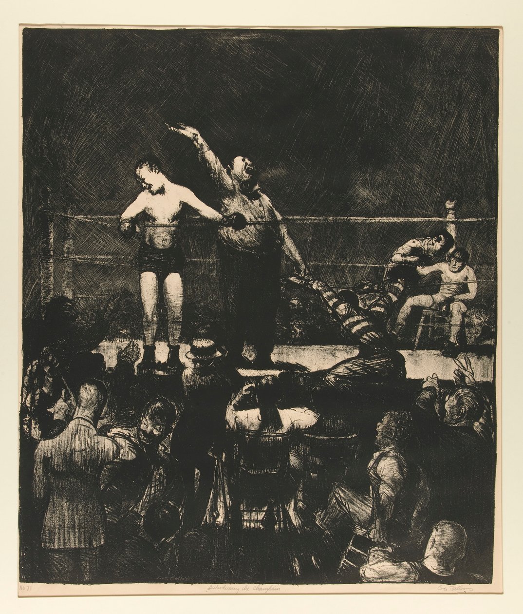 De kampioen introduceren nr. 2 door George Wesley Bellows