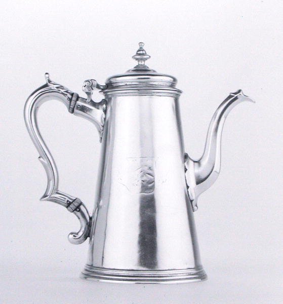Koffiepot (zilver) door George Wickes