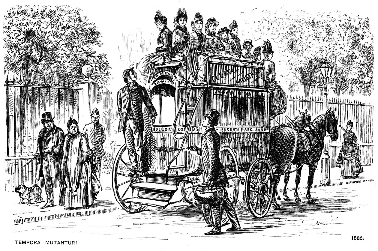 Tempora Mutantur!, 1886 1891 door George du Maurier