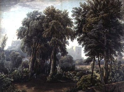 Windsor Kasteel door George the Younger Barret