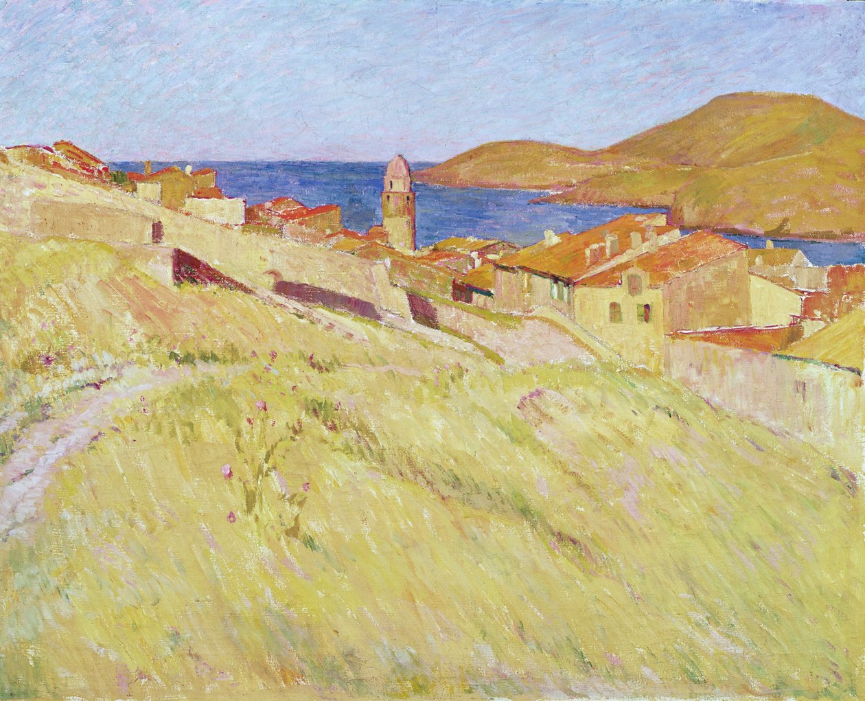 Collioure Landschap door George Daniel de Monfreid